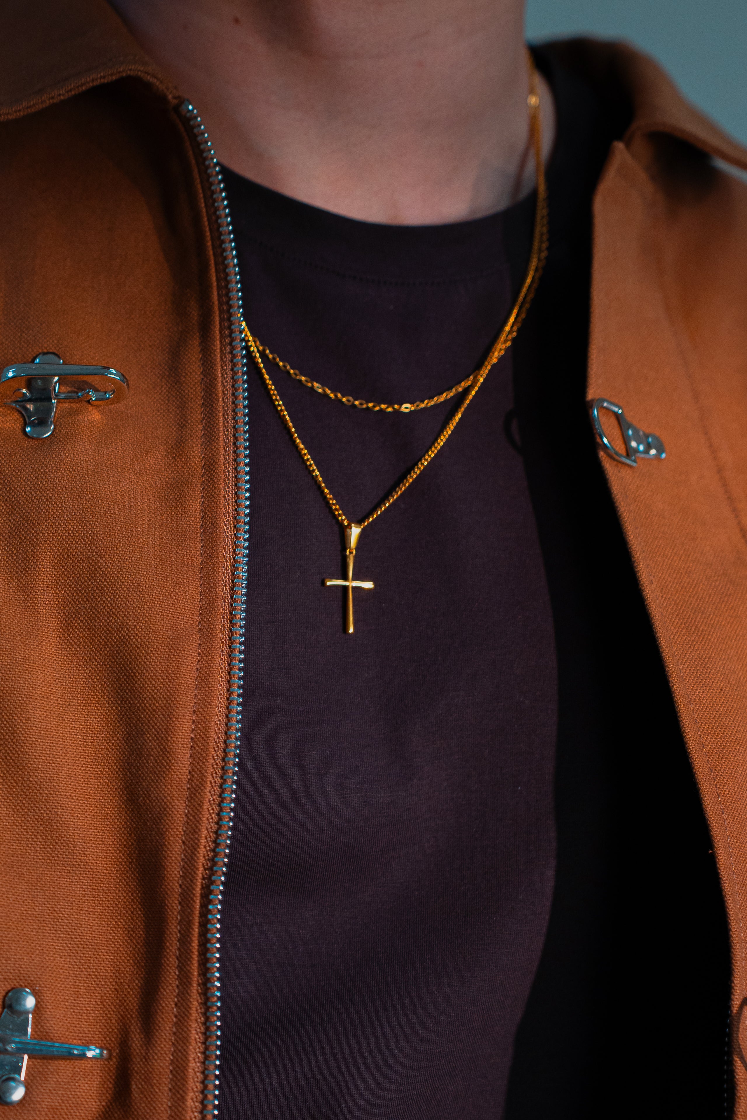 Cross Pendant - Gold