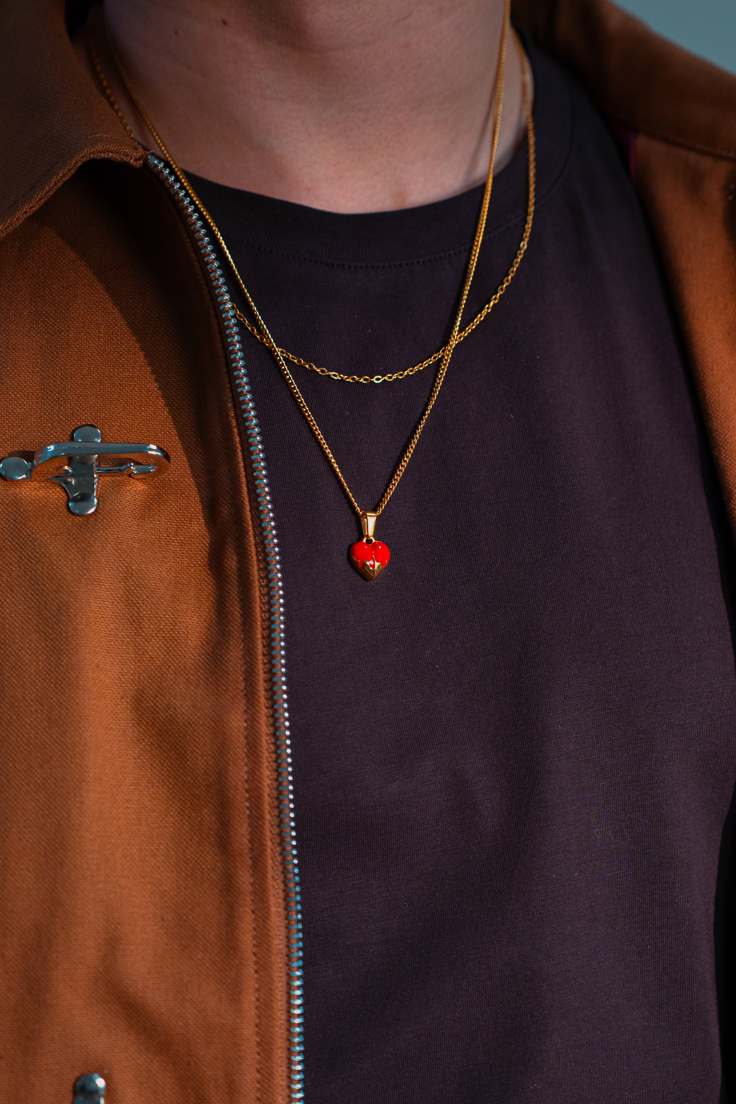 Heart Pendant - Gold