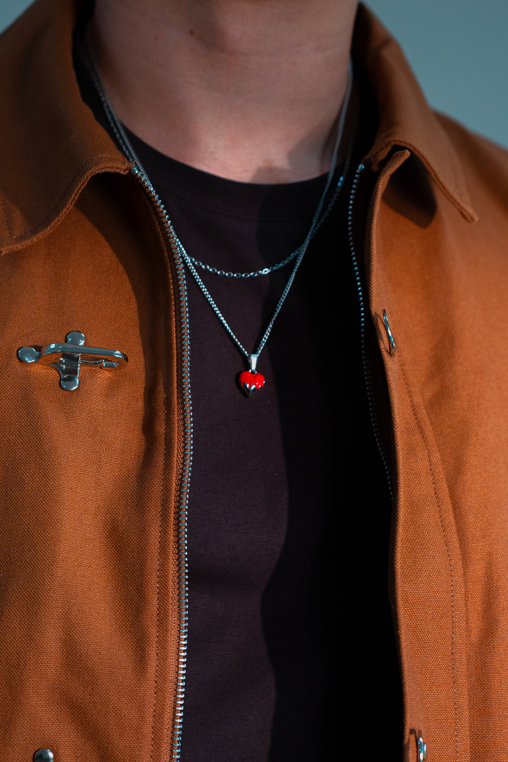 Heart Pendant - Silver