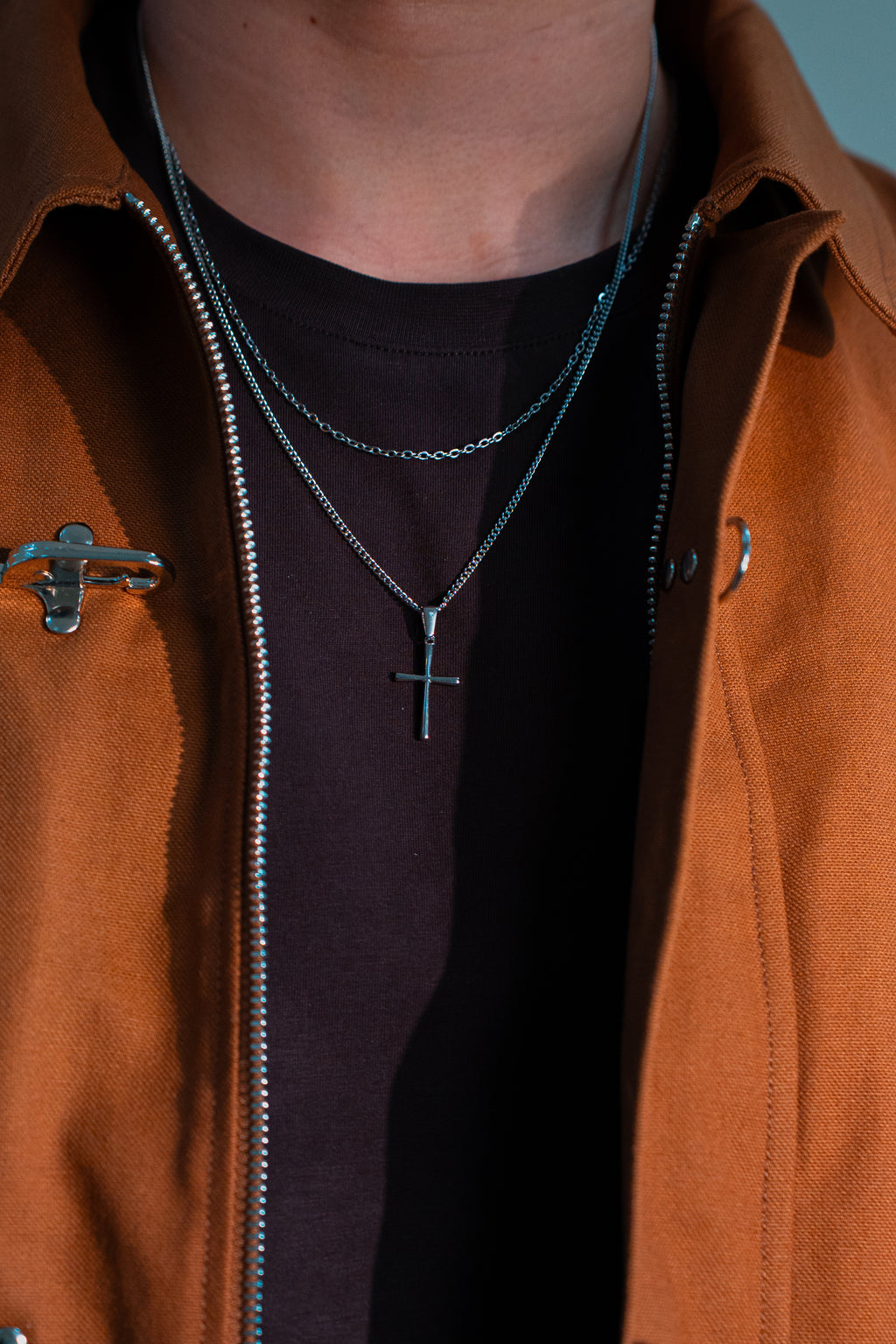 Cross Pendant - Silver