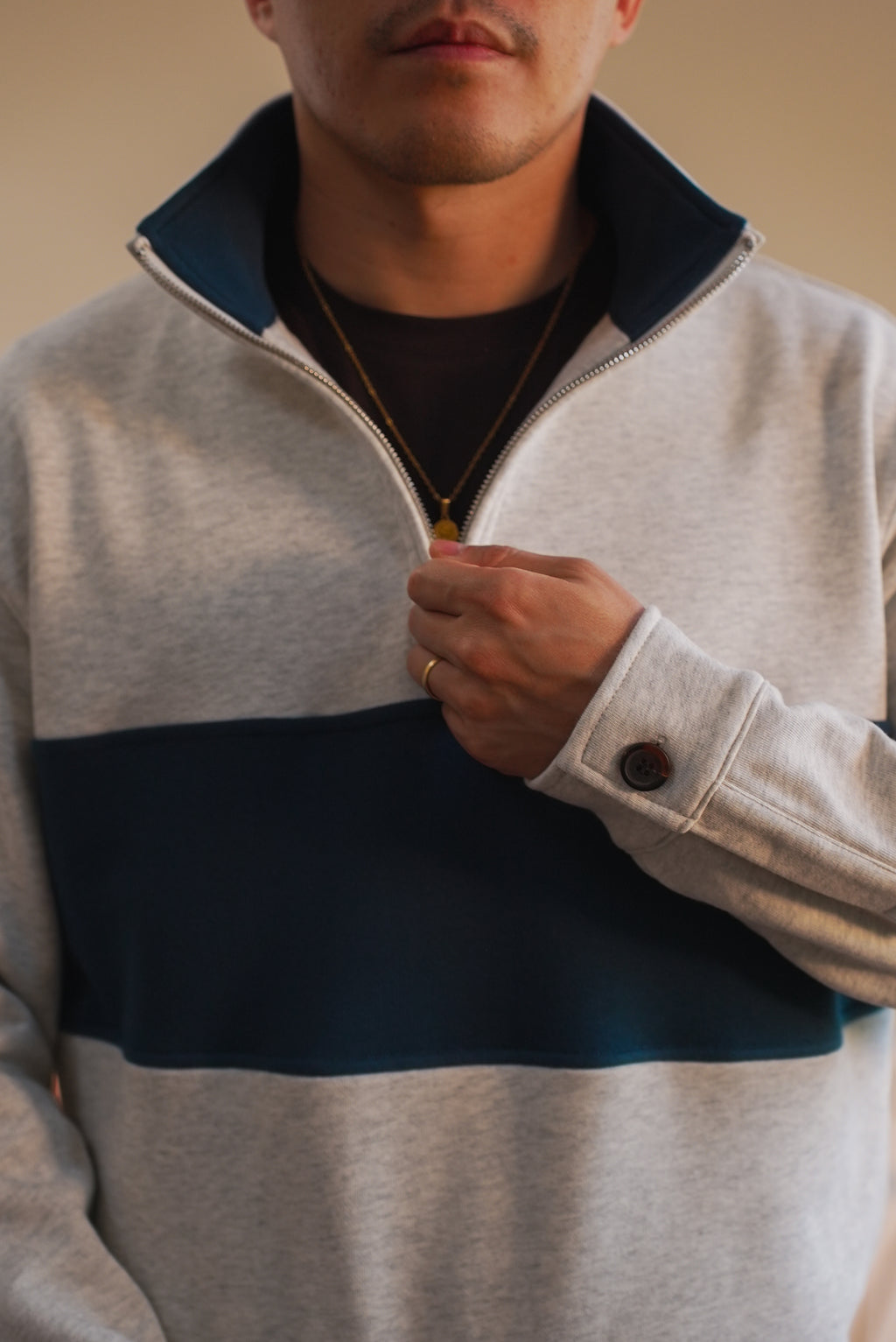 Straight Hem Quarter-Zip