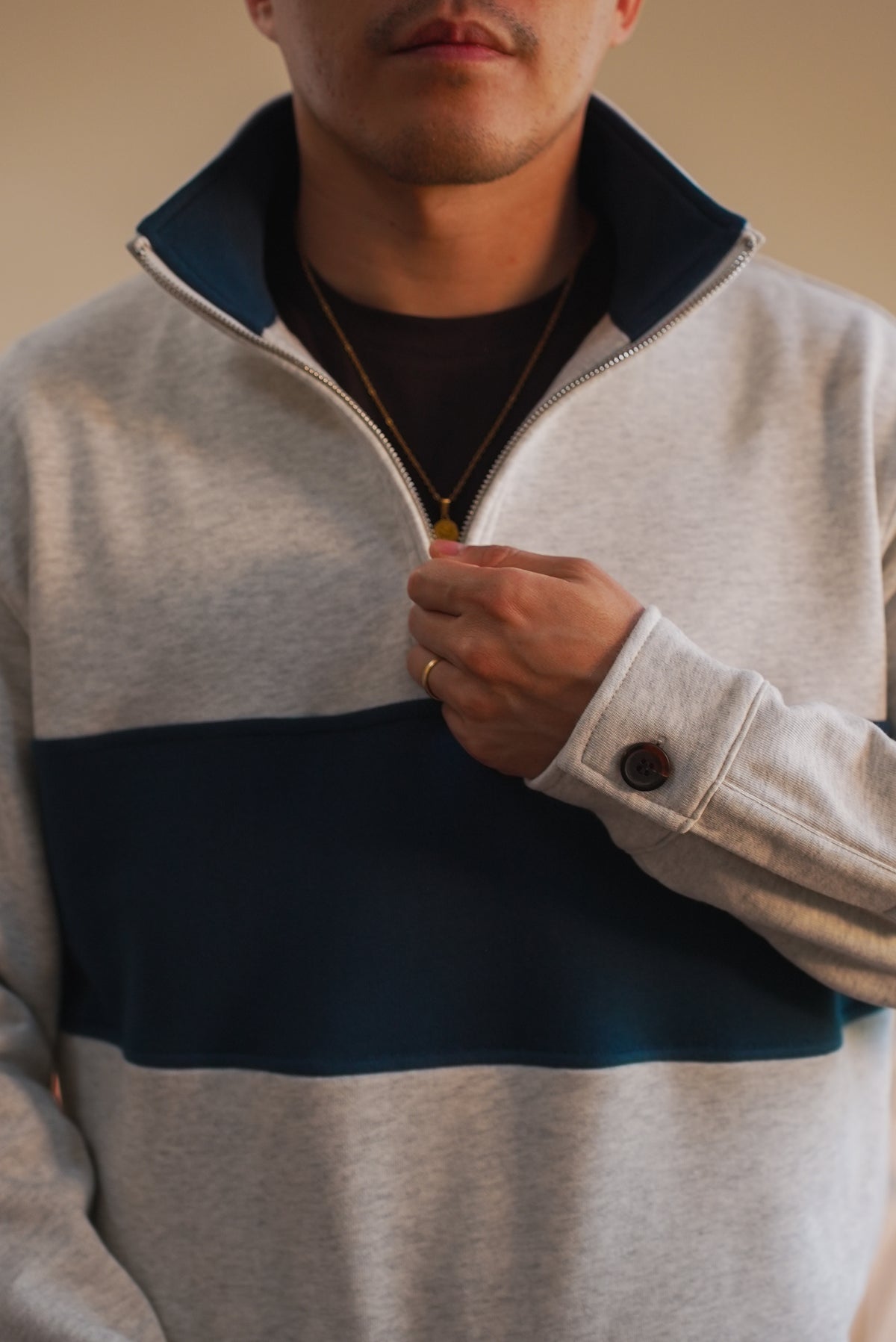 Straight Hem Quarter-Zip