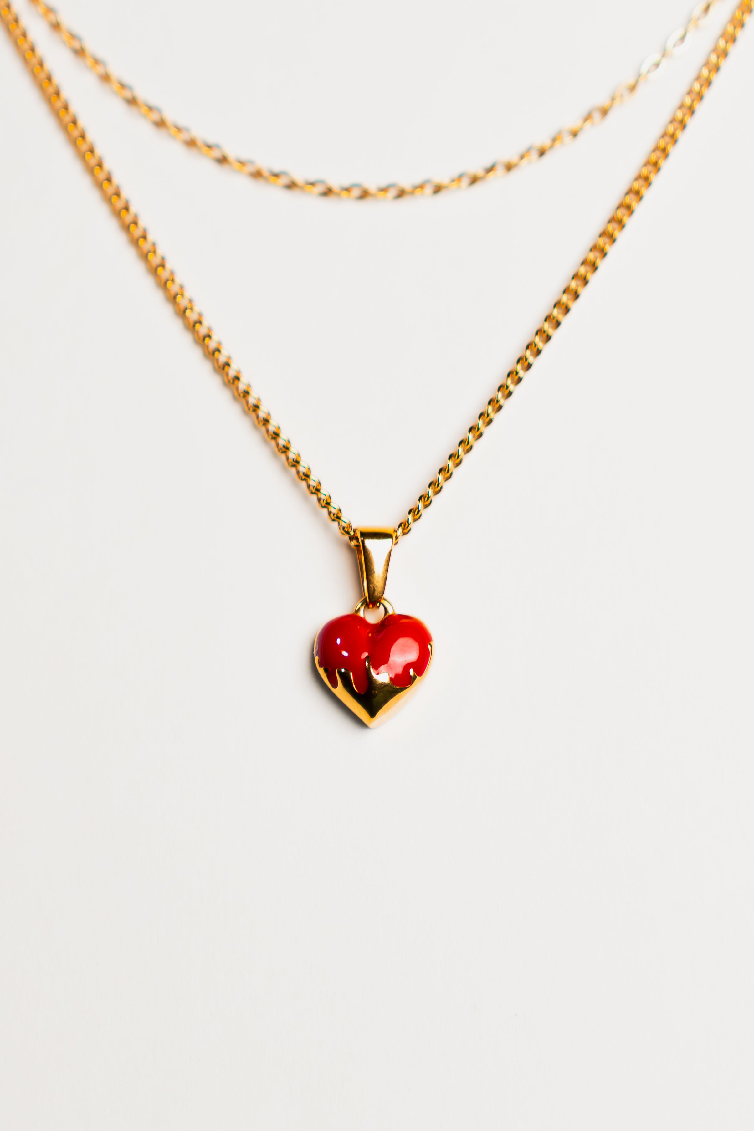 Heart Pendant - Gold