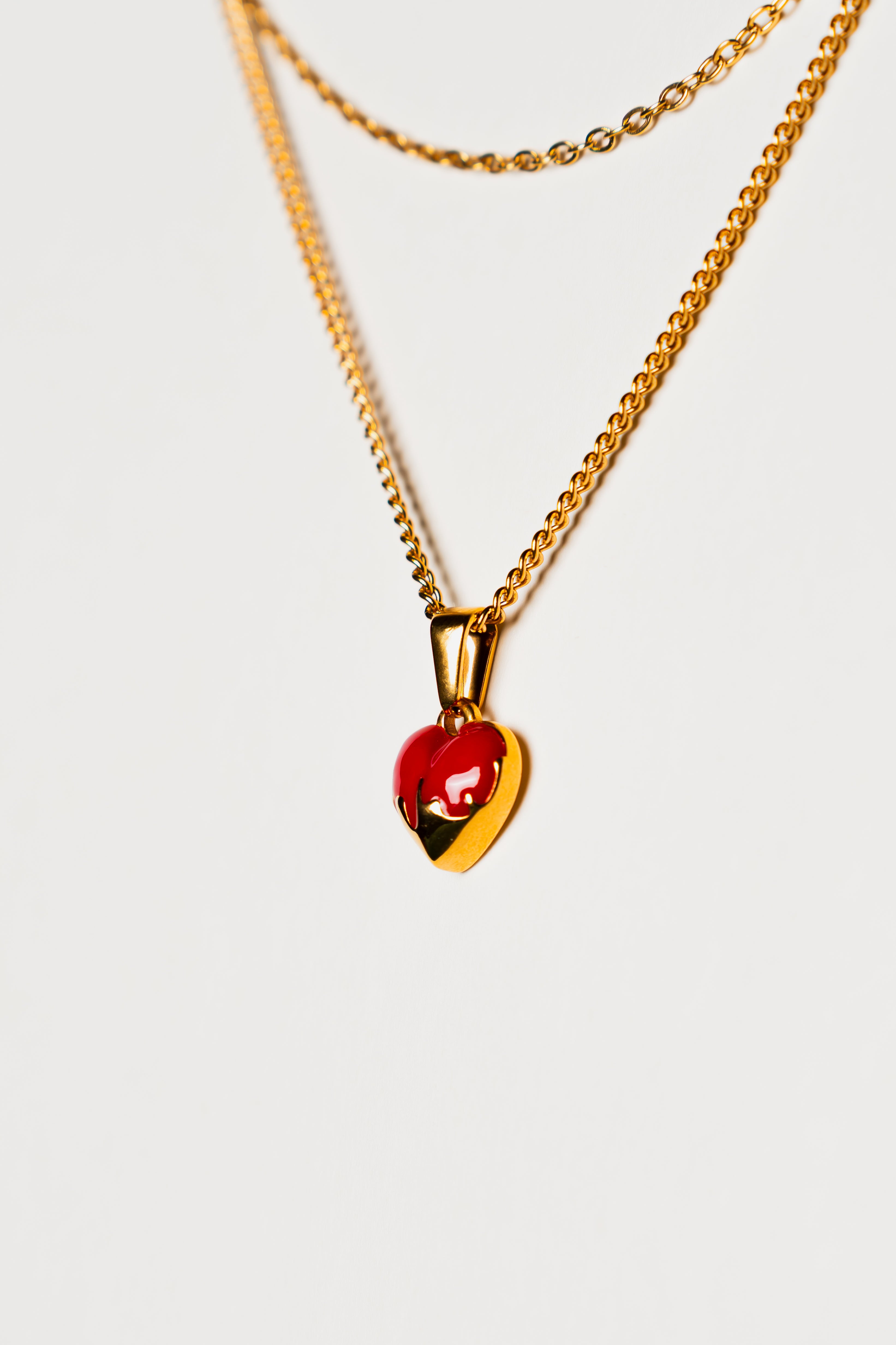 Heart Pendant - Gold
