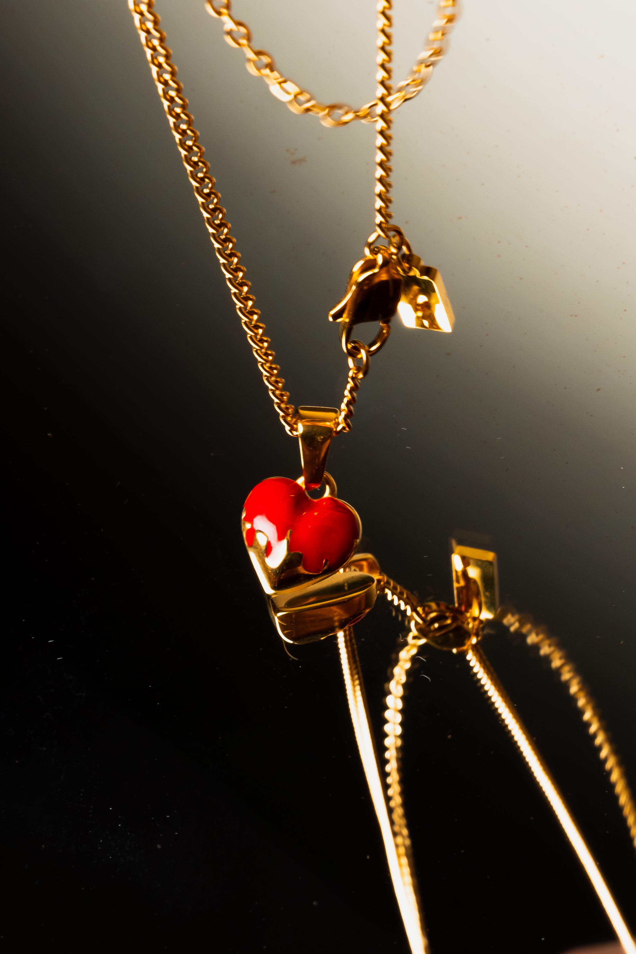 Heart Pendant - Gold