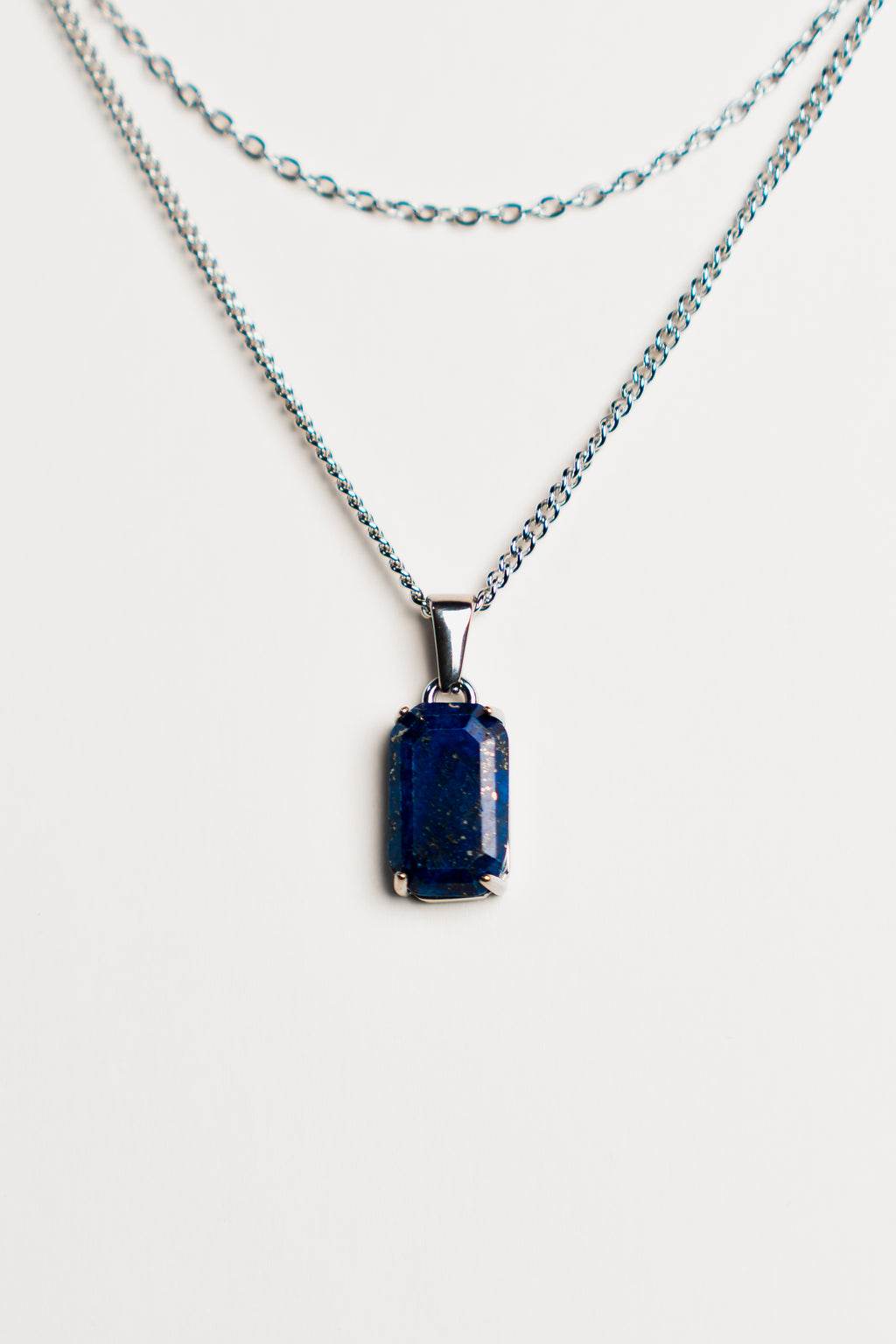 Lapis lazuli - Silver