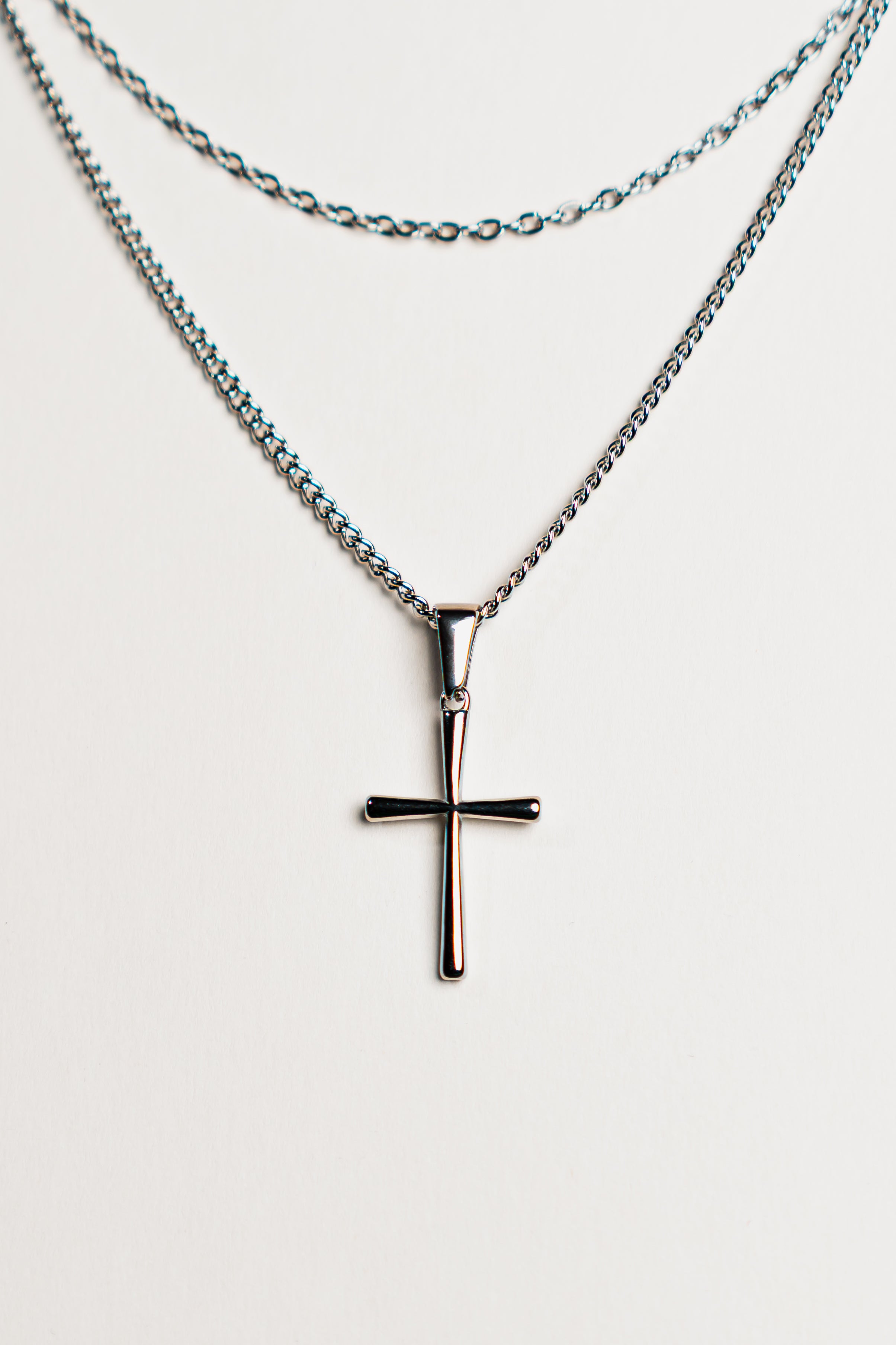 Cross Pendant - Silver