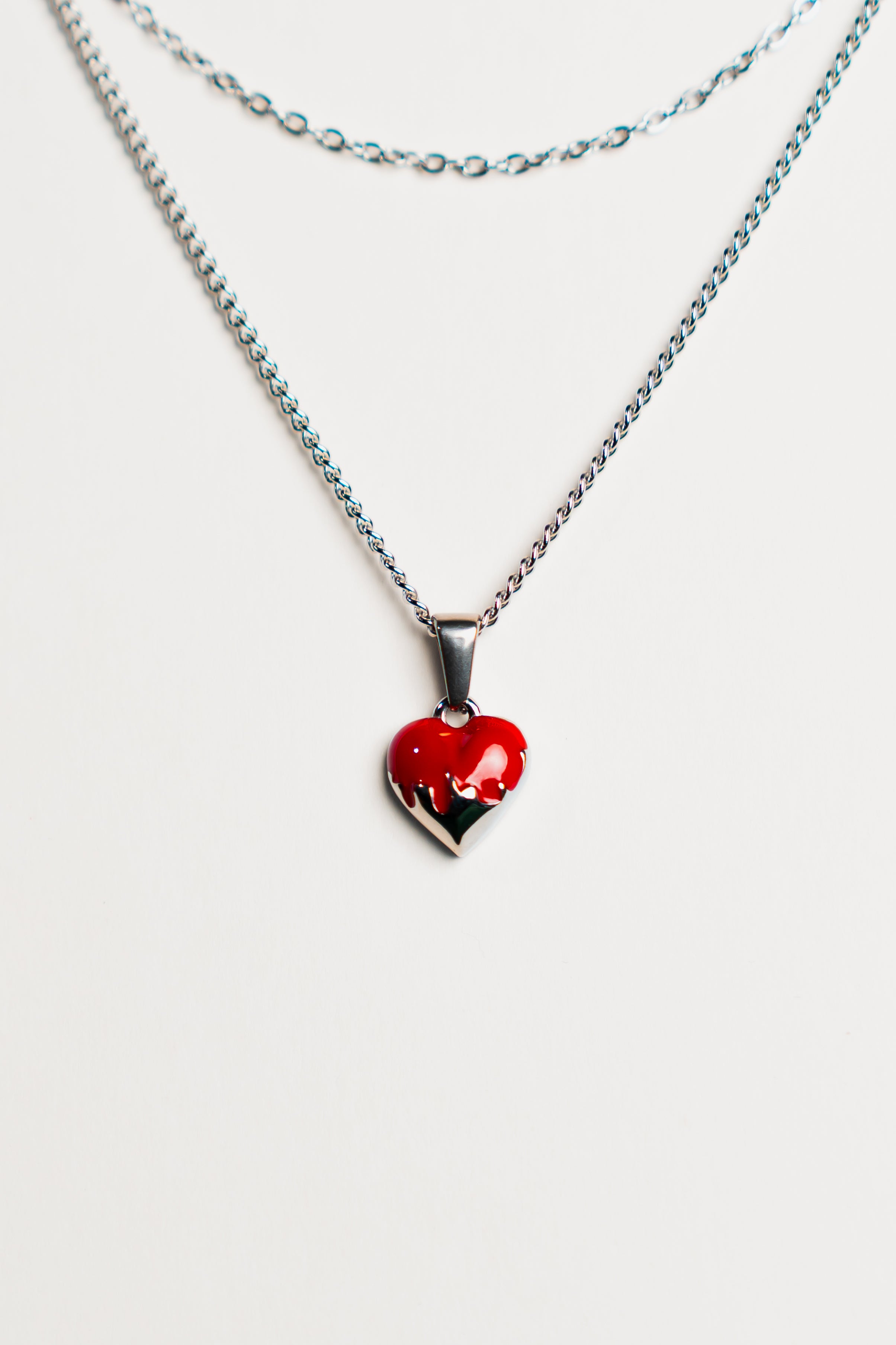 Heart Pendant - Silver