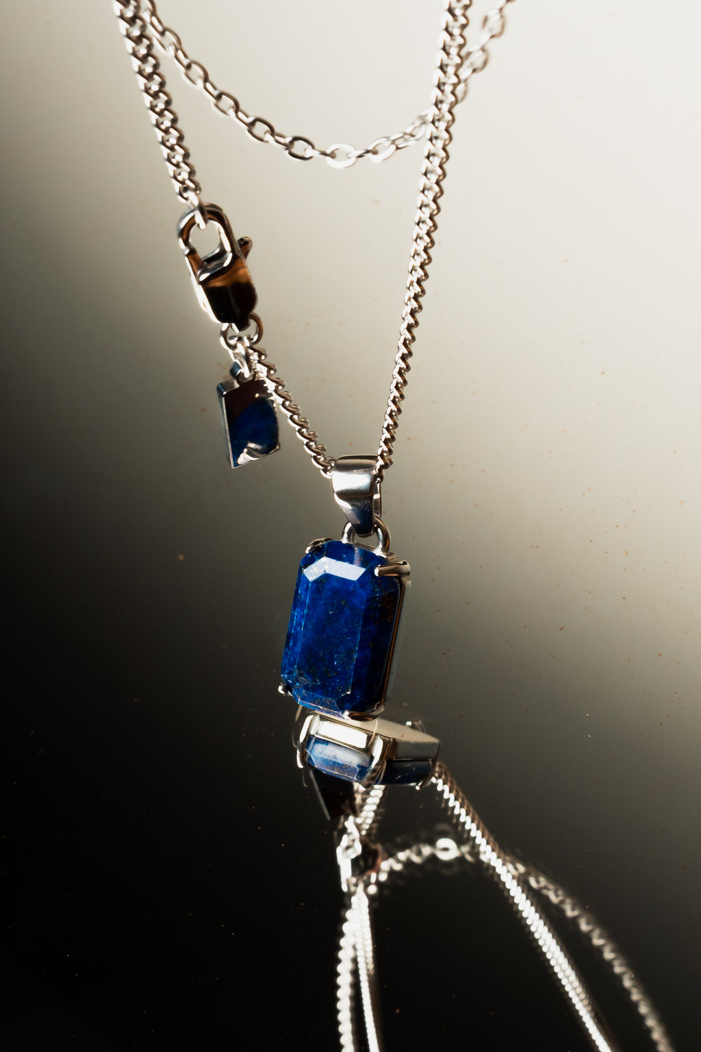 Lapis lazuli - Silver