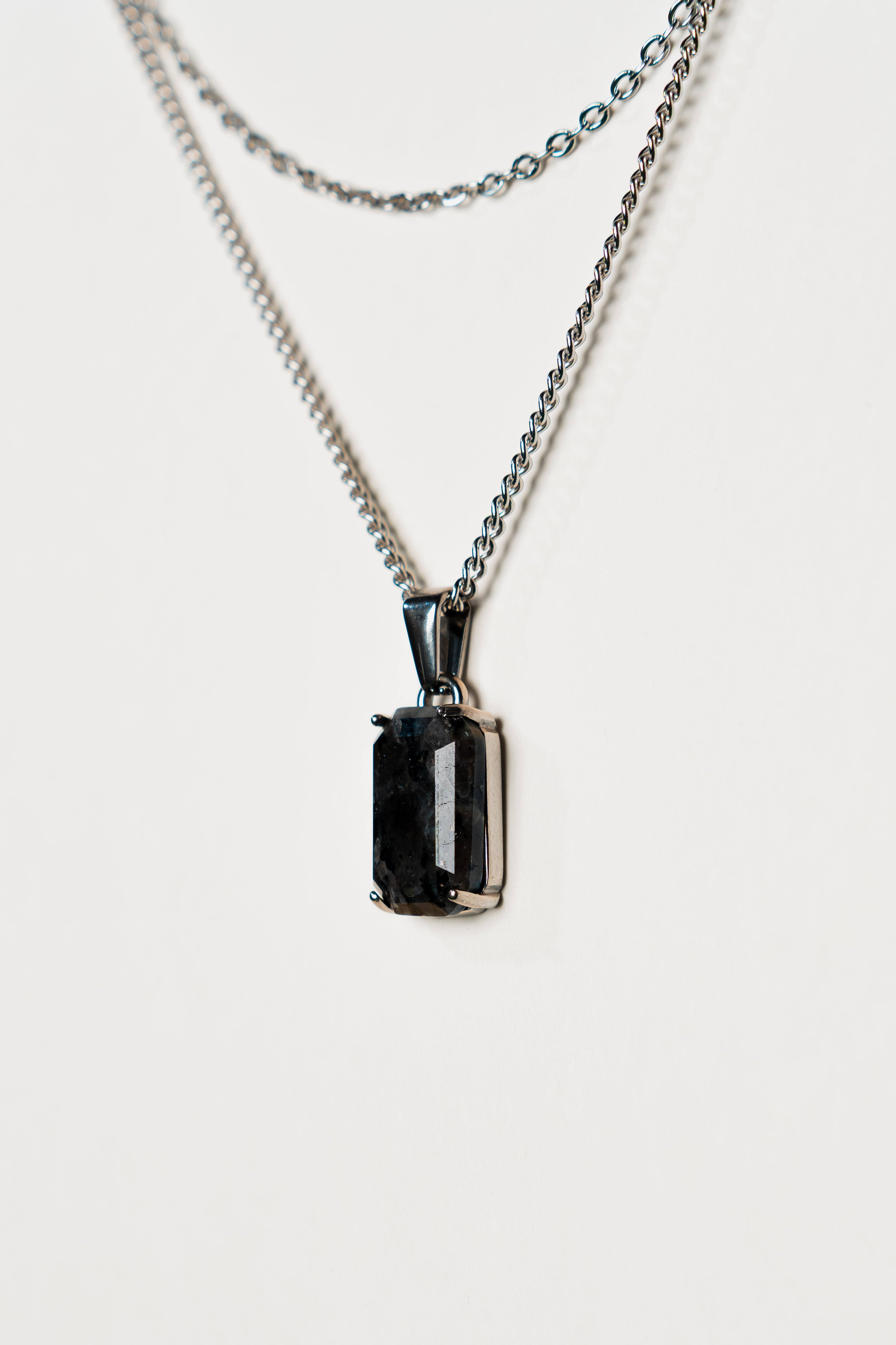 Spectrolite Pendant - Silver